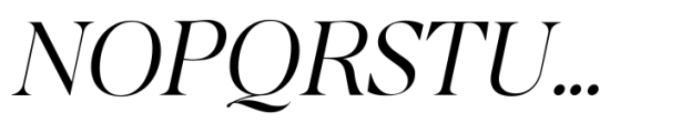 Balkist Variable Italic Font UPPERCASE