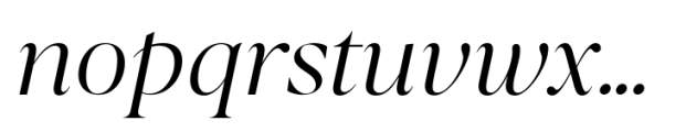Balkist Variable Italic Font LOWERCASE