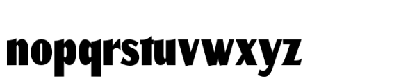 Ballacks Medium Font LOWERCASE