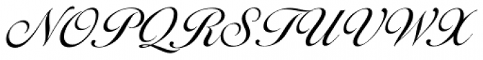 Ballantines Script EF Light Font UPPERCASE