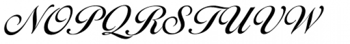 Ballantines Script EF Medium Font UPPERCASE