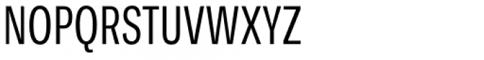 Ballinger Condensed Series X-Condensed Regular Font UPPERCASE