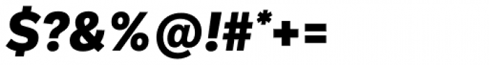 Ballinger X-Bold Italic Font OTHER CHARS