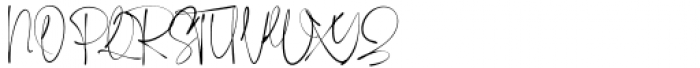 Ballonest Handwritten Font UPPERCASE