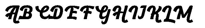 Ballpark Beauty Regular Font UPPERCASE