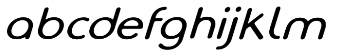 Ballpoint Light Italic Font LOWERCASE