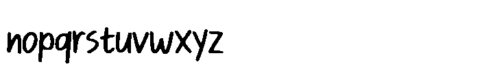 Ballpoint Strokes Font LOWERCASE