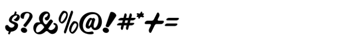 Balney Font OTHER CHARS