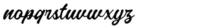 Balney Font LOWERCASE