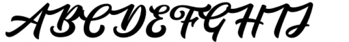 Balnuettes Regular Font UPPERCASE