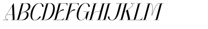 Balorune Italic Font UPPERCASE