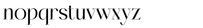 Balorune Regular Font LOWERCASE