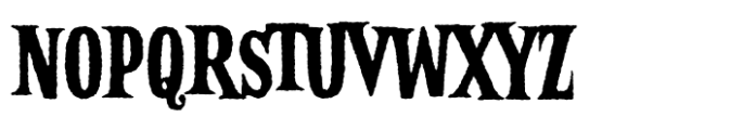 Balter Serif Rustic Font UPPERCASE