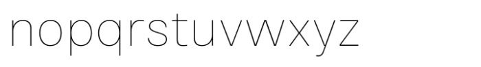 Balthis Thin Font LOWERCASE