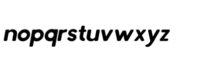 Baltore Soft Italic Font LOWERCASE