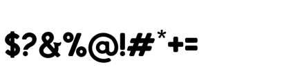 Baltore Soft Regular Font OTHER CHARS