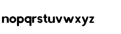 Baltore Soft Regular Font LOWERCASE