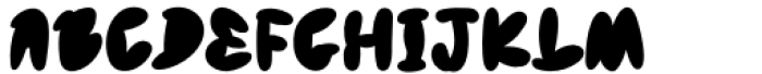 Baluno Type 1 Font UPPERCASE