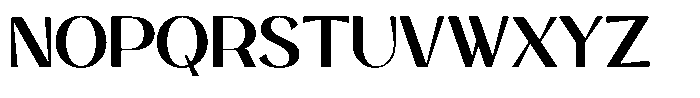 Balvier Regular Font UPPERCASE