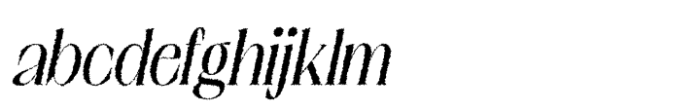 Balvine Rough Italic FONT