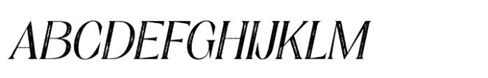 Balvine Stamp Italic Font UPPERCASE