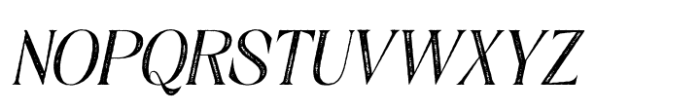 Balvine Stamp Italic Font UPPERCASE