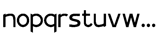 Balyt Regular Font LOWERCASE