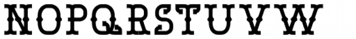 Bamberforth Bold Font UPPERCASE