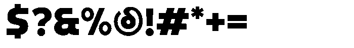 Bambi Bold Font OTHER CHARS
