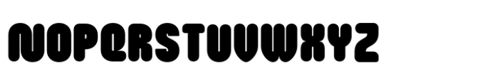 Bamboly Rounded Regular Font UPPERCASE