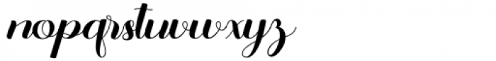 Banafsha Script Regular Font LOWERCASE