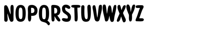 Banana Bread Font Medium Font UPPERCASE