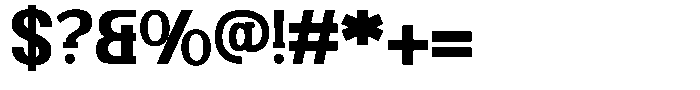 Banberry Regular Font OTHER CHARS