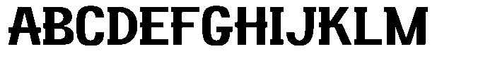 Banberry Regular Font UPPERCASE