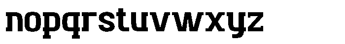 Banberry Regular Font LOWERCASE