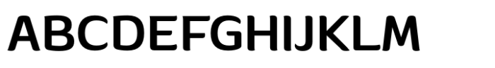 Banburi Medium Font UPPERCASE
