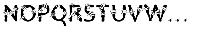 Bandage Font UPPERCASE