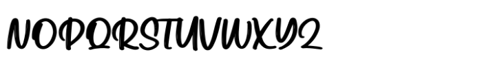 Bandang Font UPPERCASE