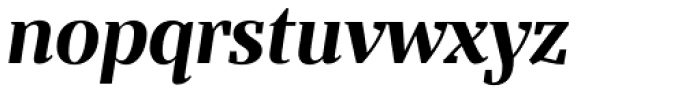 Bandera Display Cyrillic Bold Italic Font LOWERCASE