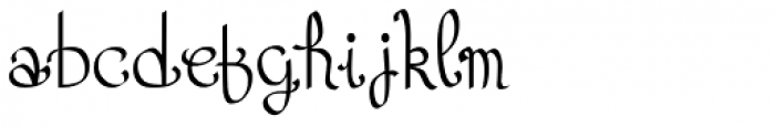 Banderole Narrow Font LOWERCASE