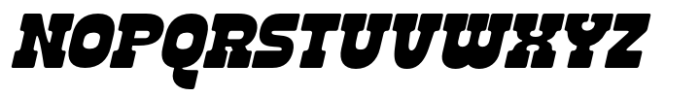 Banditor Italic Font UPPERCASE