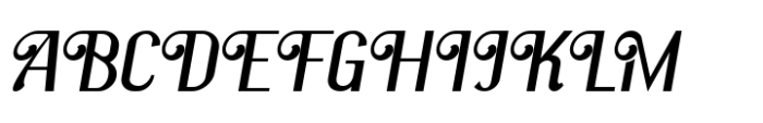 Bandsman Font UPPERCASE