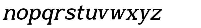 Bandy Oblique Variable Font LOWERCASE