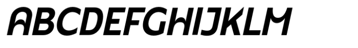Banget Italic Font UPPERCASE