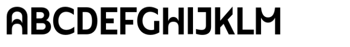 Banget Regular Font UPPERCASE