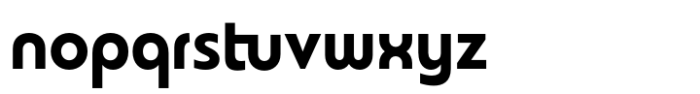 Banget Regular Font LOWERCASE
