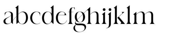 Bangle Font LOWERCASE