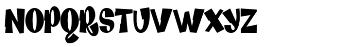 Bango Tango Font UPPERCASE