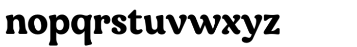 Bangora Regular Font LOWERCASE