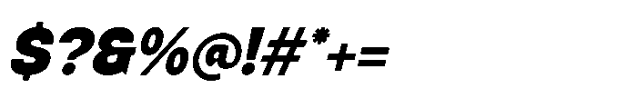 Banids Italic Font OTHER CHARS